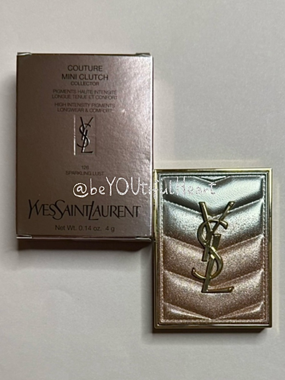 Yves Saint Laurent Couture Mini Clutch Sparkling Lust Luxury Eyeshadow Palette - Picture 2 of 15